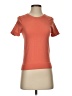 Athleta Orange Short Sleeve T-Shirt Size XXS - photo 1
