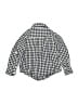 Baby Gap 100% Cotton Checkered-gingham Blue Long Sleeve Button-Down Shirt Size 3T - photo 2