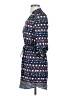 Red Camel 100% Polyester Print Blue Casual Dress Size XS - photo 5