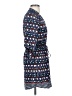 Red Camel 100% Polyester Print Blue Casual Dress Size XS - photo 4