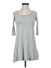 Soprano Gray 3/4 Sleeve Top Size XS - photo 1