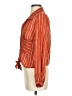 Kivari 100% Rayon Orange Long Sleeve Blouse Size XS - photo 5