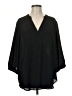 Torrid 100% Polyester Black 3/4 Sleeve Blouse Size Med Plus (00) - photo 1