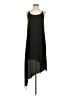 BCBGMAXAZRIA 100% Polyester Solid Black Casual Dress Size S - photo 1