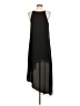 BCBGMAXAZRIA 100% Polyester Solid Black Casual Dress Size S - photo 2