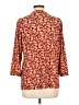 Assorted Brands Floral Burgundy 3/4 Sleeve Blouse Size Lg - XL - photo 2
