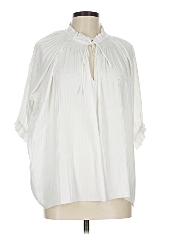 Pookie & Sebastian 3/4 Sleeve Blouse (view 1)