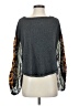 We the Free Paisley Gray Pullover Sweater Size XS - photo 1