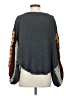 We the Free Paisley Gray Pullover Sweater Size XS - photo 2