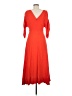 Nicholas Orange Casual Dress Size 6 - photo 2