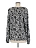 B Collection by Bobeau 100% Polyester Black Long Sleeve Blouse Size M - photo 2