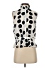 Alice Ritter 100% Polyester Polka Dots Ivory Sleeveless Blouse Size S - photo 1