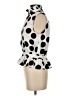 Alice Ritter 100% Polyester Polka Dots Ivory Sleeveless Blouse Size S - photo 5