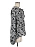 B Collection by Bobeau 100% Polyester Black Long Sleeve Blouse Size M - photo 4