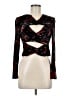 autumn adeigbo Black Long Sleeve Blouse Size 8 - photo 1