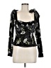 Slate & Willow Black Long Sleeve Blouse Size M - photo 1