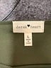 Derek Heart Solid Green Casual Dress Size L - photo 7