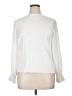 CeCe Ivory Long Sleeve Blouse Size XL - photo 1