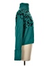 Nine West 100% Acrylic Animal Print Teal Turtleneck Sweater Size XS - photo 4