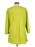 Investments Green 3/4 Sleeve Top Size L - photo 2