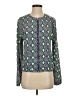 Baccini 100% Polyester Green Long Sleeve Blouse Size S - photo 1