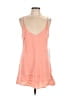 Lezat 100% Polyester Orange Sleeveless Top Size M - photo 1