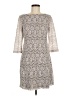 JH Evenings Tweed Gray Cocktail Dress Size 6 - photo 1