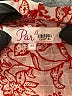 Parker 100% Polyester Red Short Sleeve Blouse Size XS - photo 7