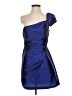 Alexia Admor 100% Polyester Solid Blue Cocktail Dress Size S - photo 1