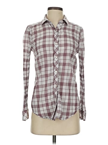 Rubbish Long Sleeve Button-Down Shirt (view 1)