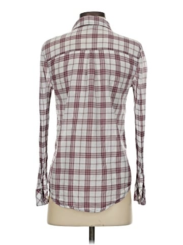 Rubbish Long Sleeve Button-Down Shirt (view 2)