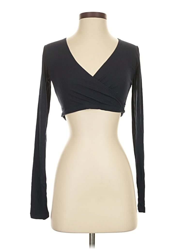 Pre-owned Mono B Long Sleeve T-shirt In Black