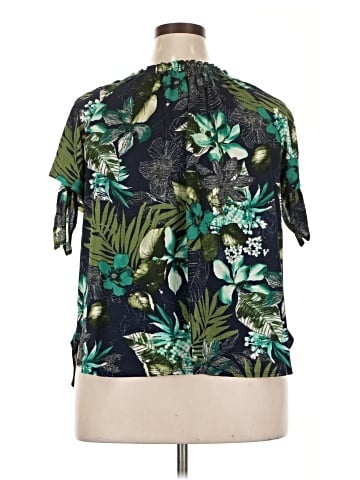 Perseption Concept Short Sleeve Blouse (view 2)