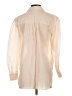 MNG Ivory Long Sleeve Blouse Size 2 - photo 2