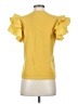 Shein Yellow Short Sleeve Top Size 4 - photo 2