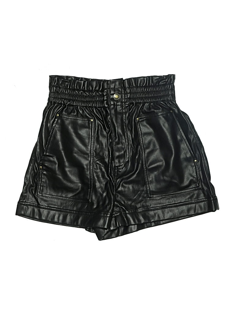 Pre-owned Zara Shorts In Black