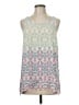 CAbi 100% Polyester Teal Sleeveless Top Size M - photo 1