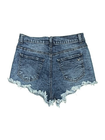 Wallflower Denim Shorts (view 2)