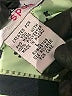 Oleg Cassini 100% Polyester Green Raincoat Size L - photo 7