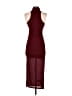 MNG 100% Polyester Burgundy Cocktail Dress Size 4 - photo 2