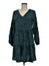 Unbranded Polka Dots Teal Casual Dress Size M - photo 1