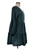 Unbranded Polka Dots Teal Casual Dress Size M - photo 4