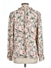 Violet & Claire 100% Polyester Floral Ivory Long Sleeve Blouse Size L - photo 2