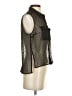 Express Black Sleeveless Button-Down Shirt Size XS - photo 4
