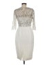 L.K. Bennett White Ivory Cocktail Dress Size 8 - photo 2
