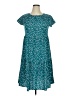 Unbranded 100% Polyester Teal Casual Dress Size XL - photo 1