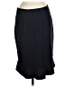 Ann Taylor LOFT Solid Black Formal Skirt Size 6 - photo 2