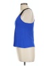 Nicole Miller Blue Sleeveless Top Size L - photo 5
