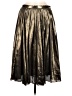 Ann Taylor 100% Polyester Metallic Gold Formal Skirt Size 6 - photo 1