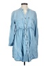Zara Basic Blue Casual Dress Size S - photo 1